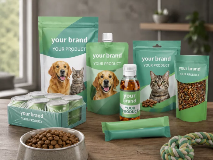 Verpackungsmaterial für Tierfutter 
