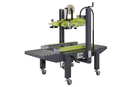Halbautomatischer Kartonverschließer
