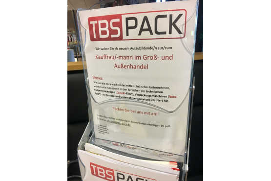 tbs-pack beim Azubi-Speed-Dating