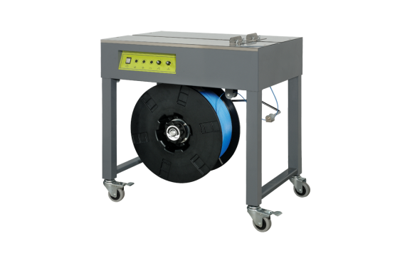 Halbautomatische Umreifungsbandmaschine