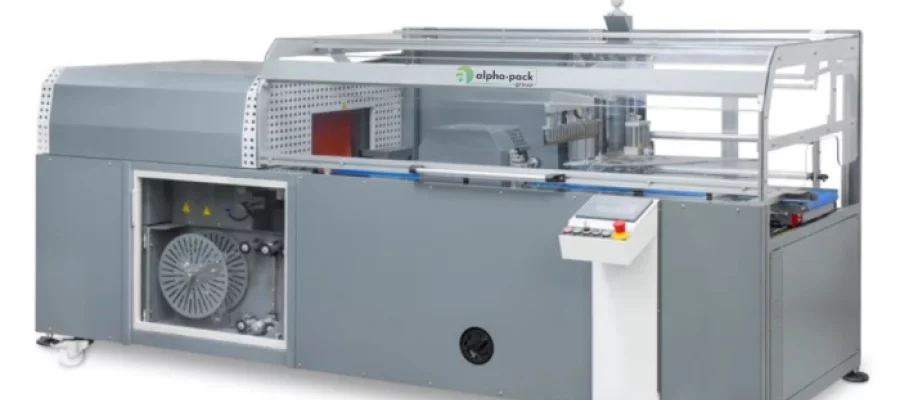 Ansicht der Seitenschweißmaschine von alpha pack GmbH