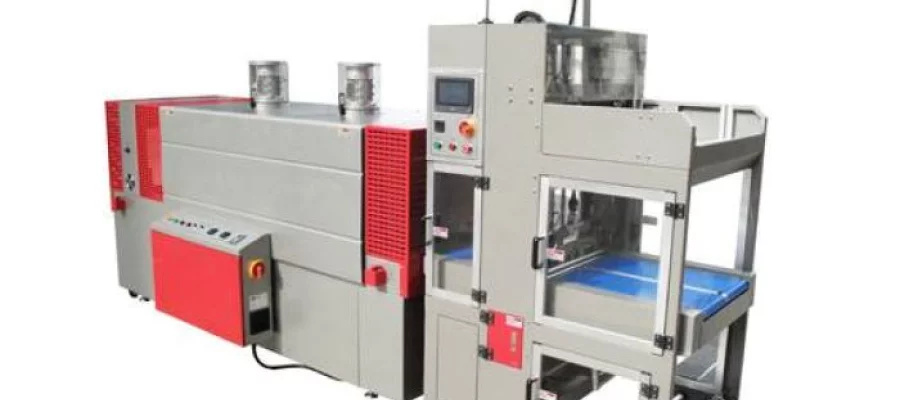 Ansicht des PE-Schrumpftunnels von alpha pack GmbH