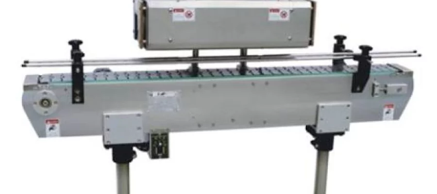 Ansicht des Sleeve-Schrumpftunnels von alpha pack GmbH